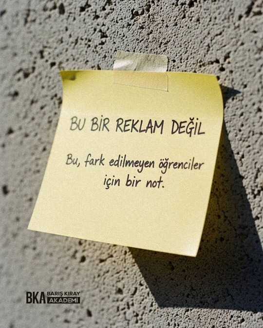 Barış Kıray Akademi Instagram